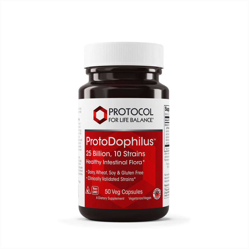 Protocol for Life Balance ProtoDophilus 25 Billion 10 Strains 50 Vcaps - P2926