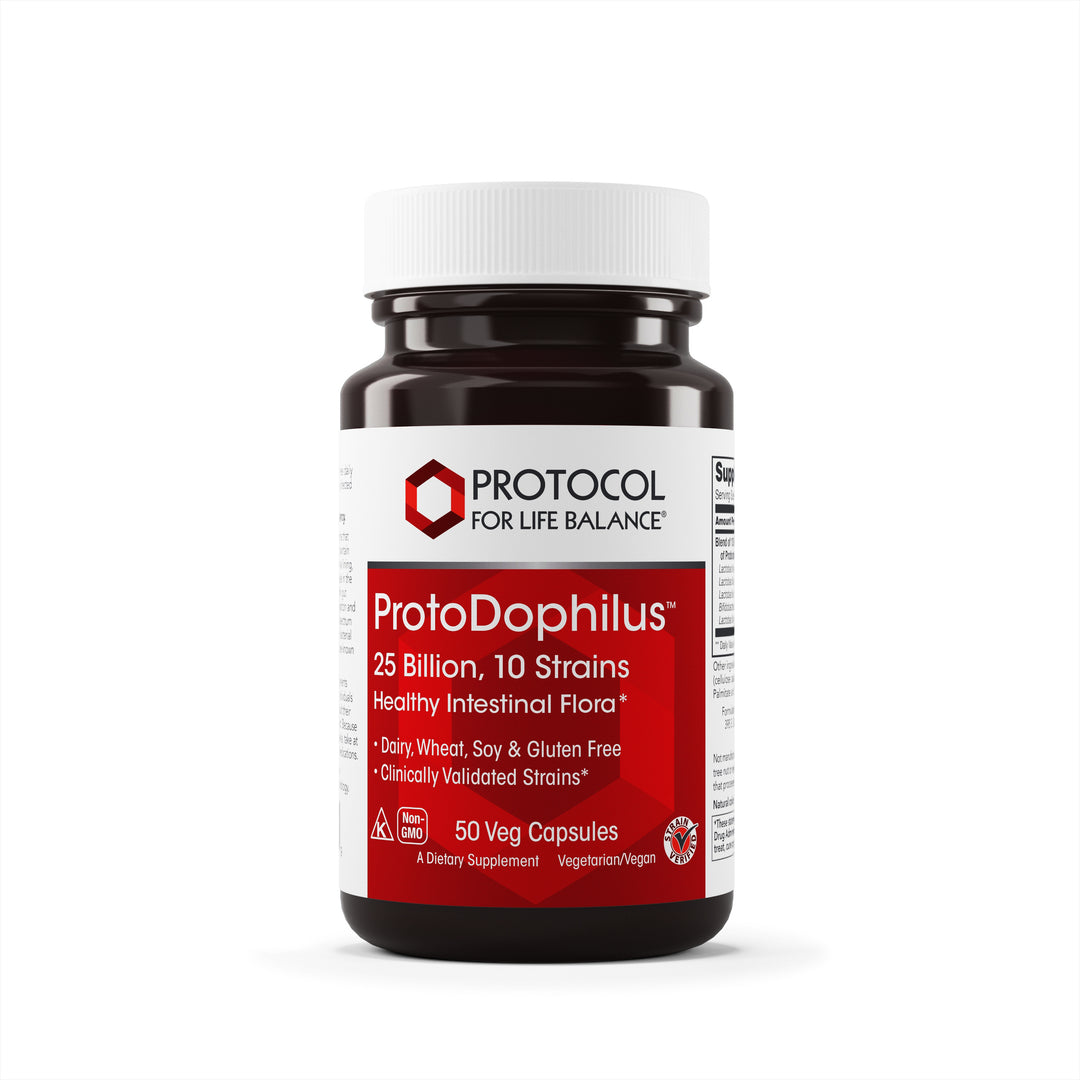 Protocol for Life Balance ProtoDophilus 25 Billion 10 Strains 50 Vcaps - P2926