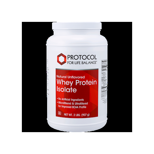 Protocol For Life Balance Whey Protein Isolate Naturally Unflavored 2 Lbs - P2172