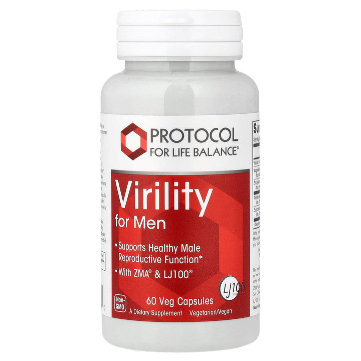 Protocol For Life Balance Virility For Men 60 Vcaps - P2168