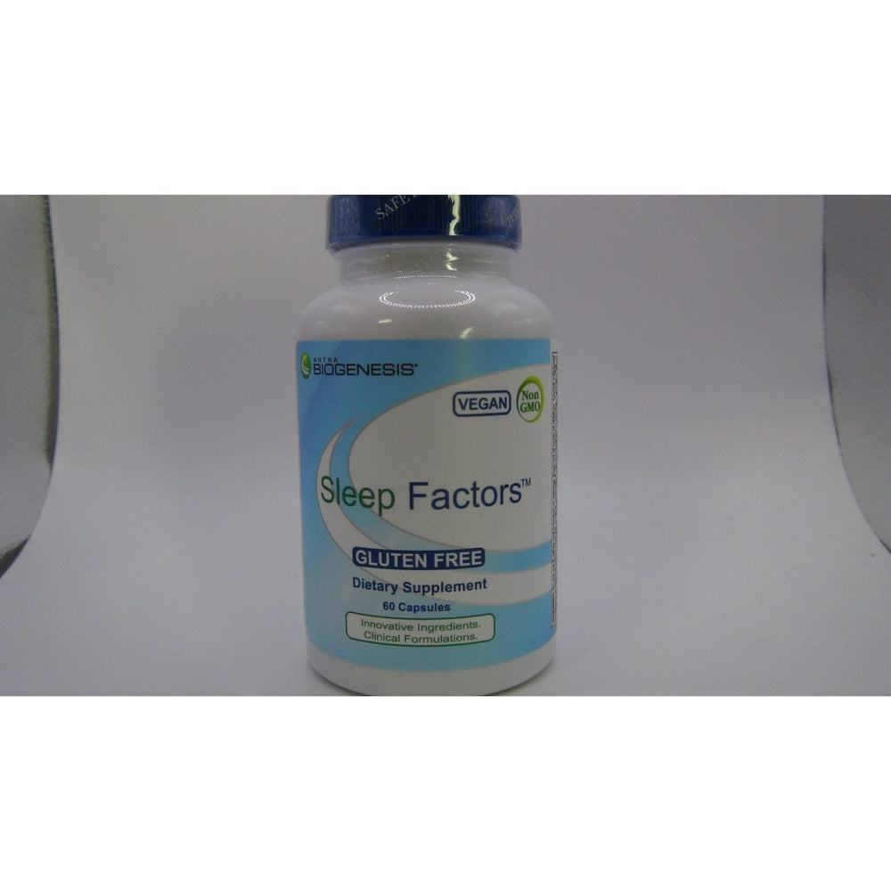 Nutra Biogenesis Sleep Factors 60 Capsules - 2 Pack