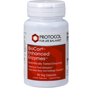 Protocol For Life Balance BioCore Enhanced Enzymes 90 Vcaps - P2958