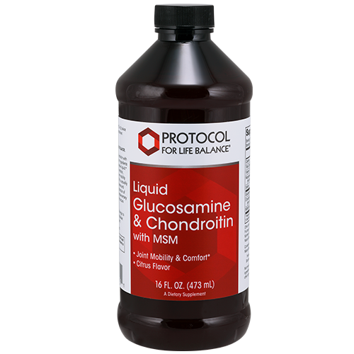 Protocol For Life Balance Liquid Glucosamine & Chondroitin with MSM 16 Oz - P3175