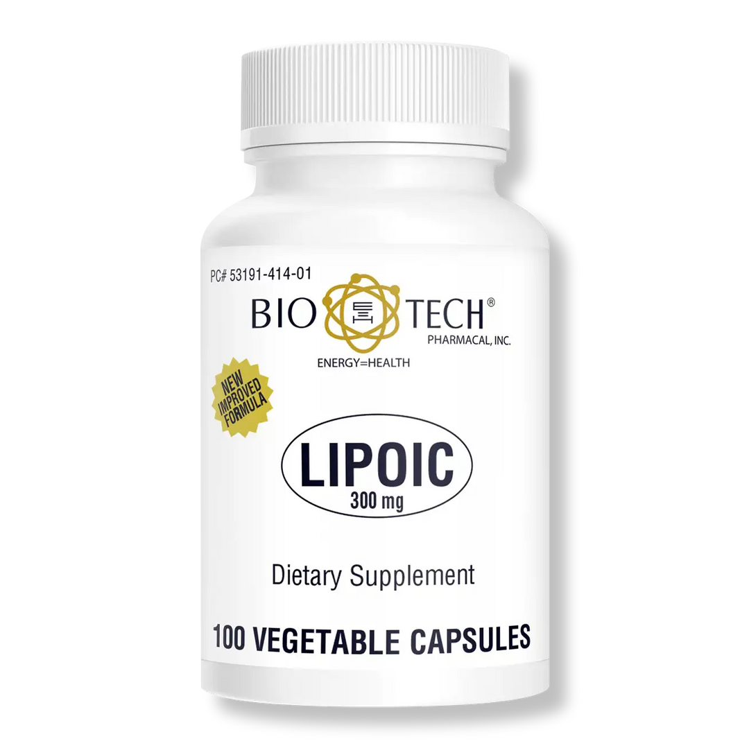 Biotech Lipoic 300mg 100 Vcaps