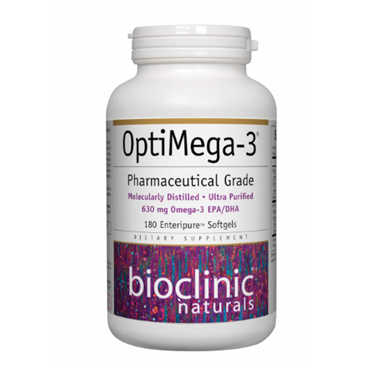 Bioclinic Naturals OptiMega-3 180 Softgels