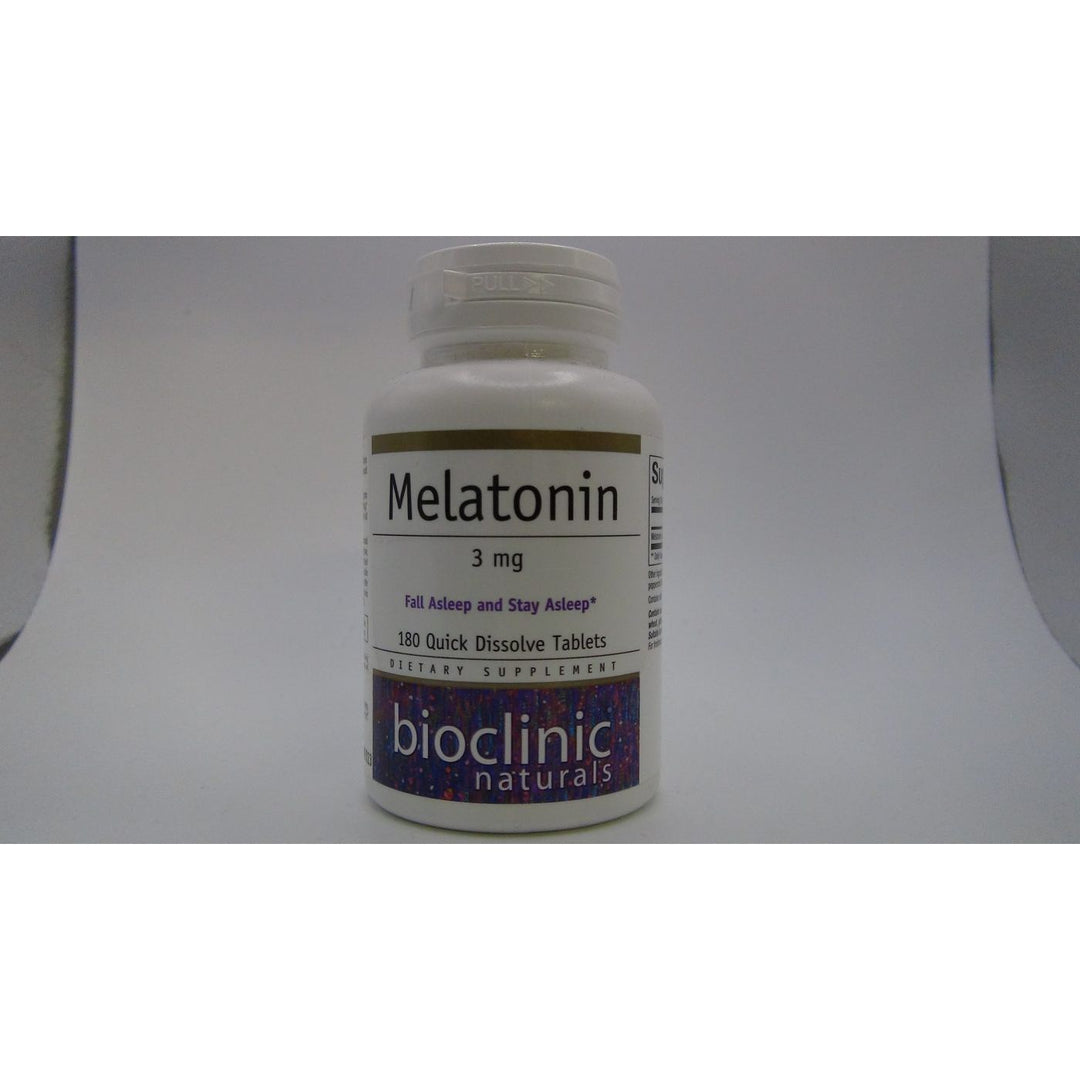 Bioclinic Naturals Melatonin 10mg 180 Quick Disolve Tablets