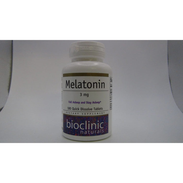 Bioclinic Naturals Melatonin 10mg 180 Quick Disolve Tablets