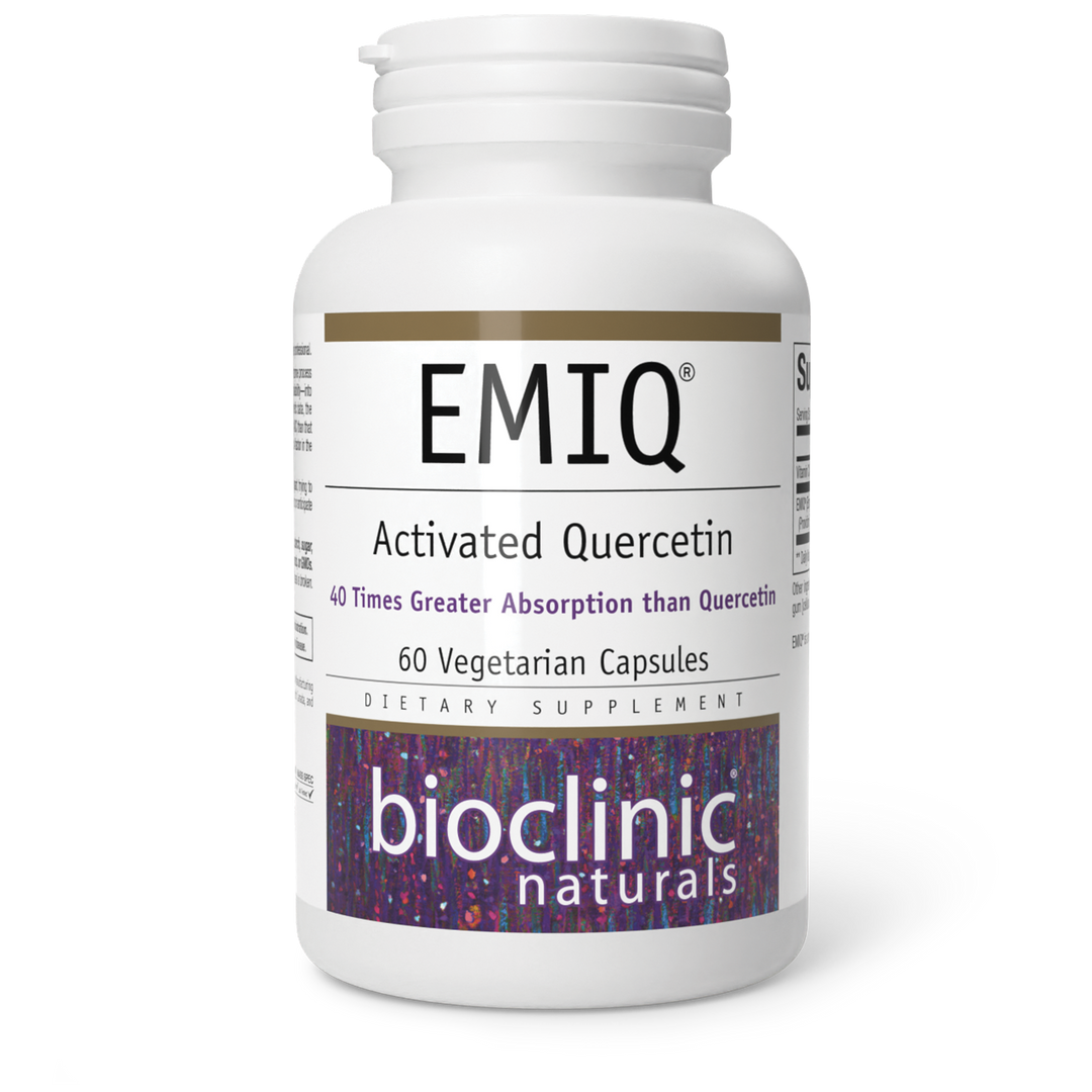 Bioclinic Naturals EMIQ Activated Quercetin 60 Vcaps