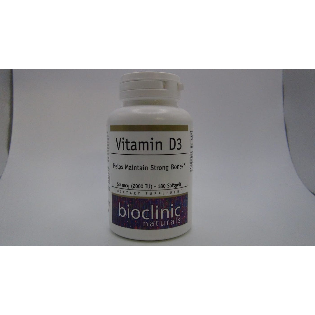 Bioclinic Naturals Vitamin D3 2000 IU 180 Softgels - B008B4OXC8 - B00GOKXSWW
