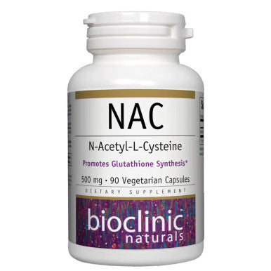 Bioclinic Naturals NAC 500mg 90 Vcaps