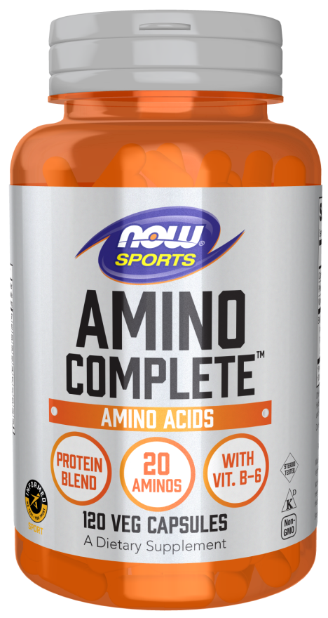 Now Sports Amino Complete 120 Vcaps - 0011 - 6 Pack