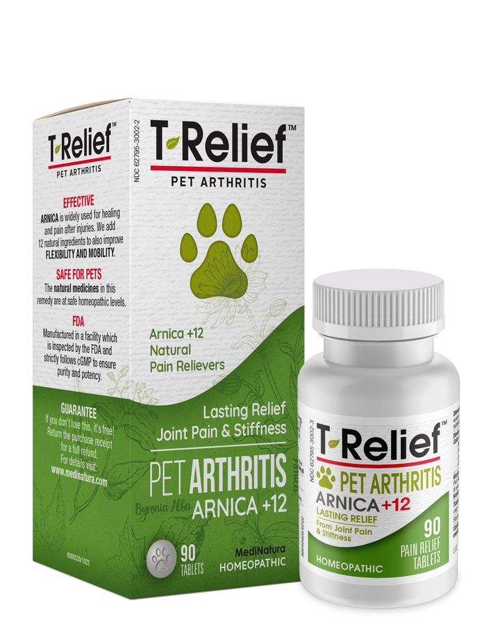 MediNatura T-Relief Pet Arthritis 90 Tablets