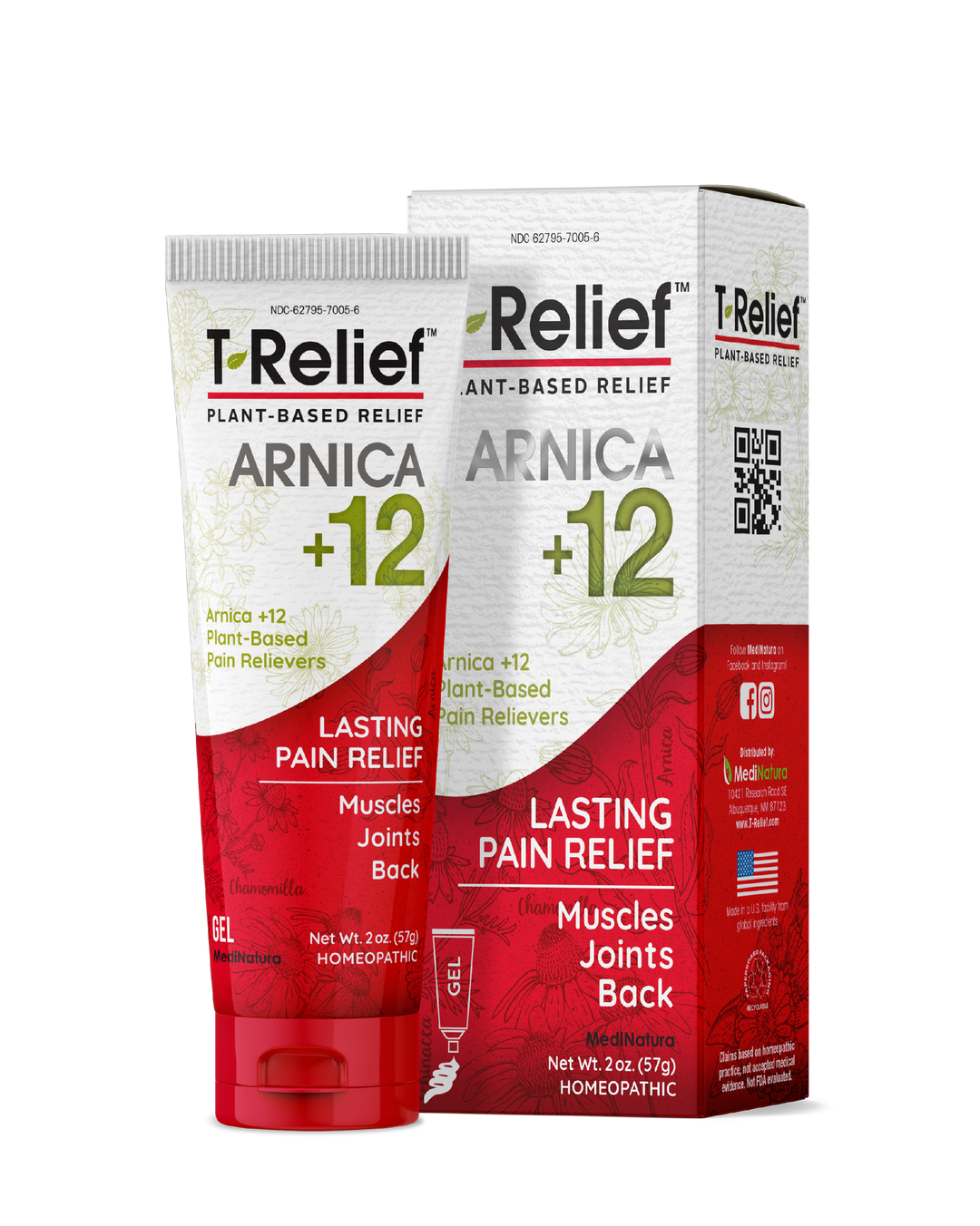 Medinatura T-Relief Pain Gel 2 oz