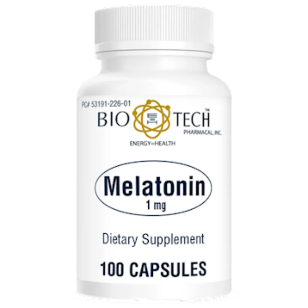 BioTech Melatonin 1mg 100 Capsules