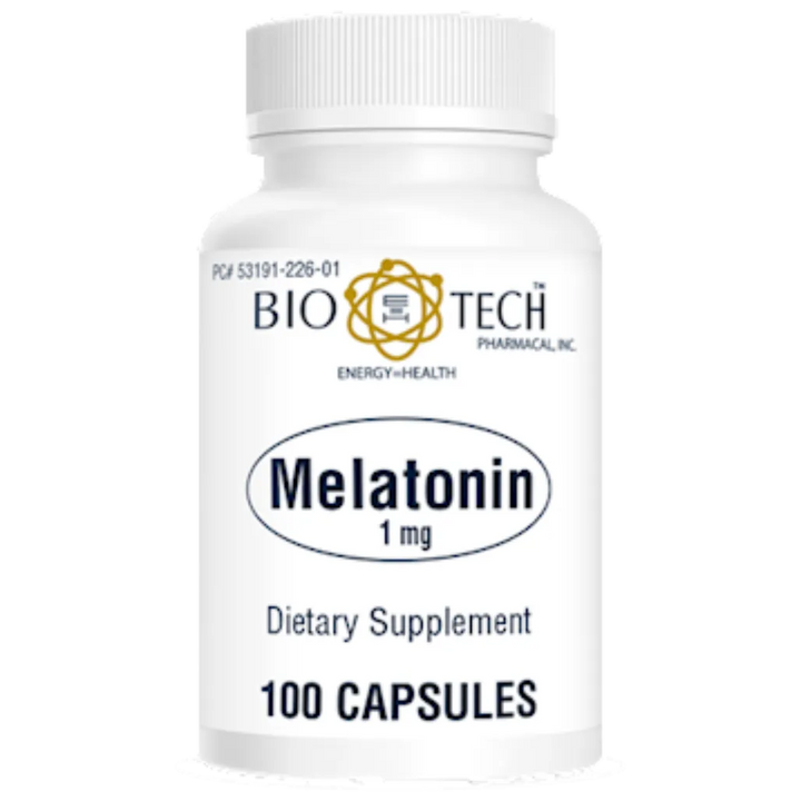 BioTech Melatonin 1mg 100 Capsules