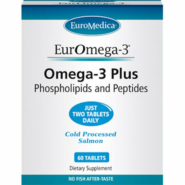 EuroMedia EurOmega-3 Omeage-3 Plus 60 Tablets