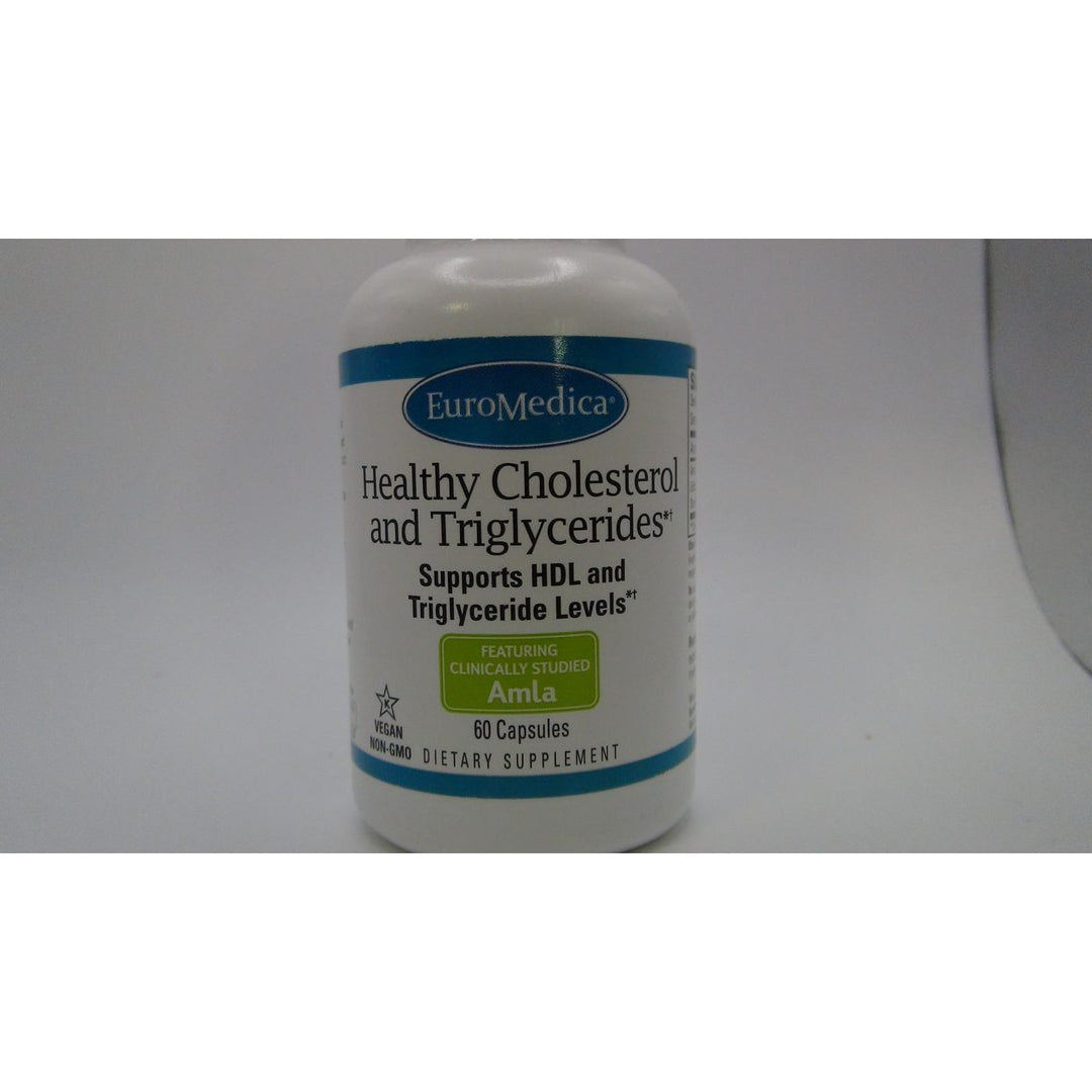 EuroMedica Healthy Cholesterol and Triglycerides 60 Capsules