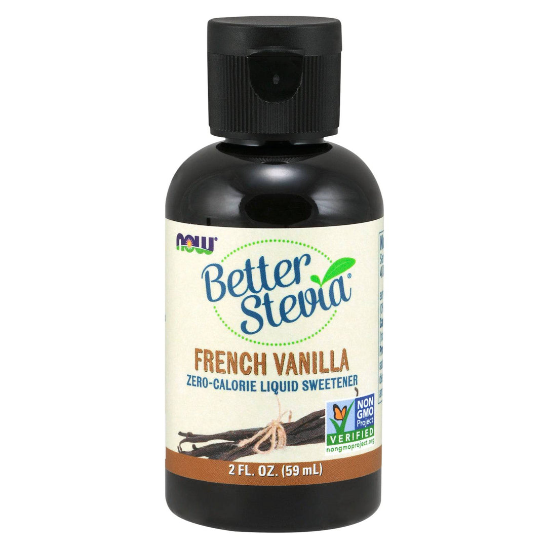 Now Foods Betterstevia Liquid French Vanilla 2oz - 6979