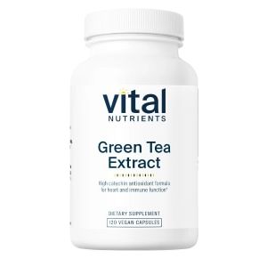 Vital Nutrients Green Tea Extract 80% 275mg 120 Vcaps