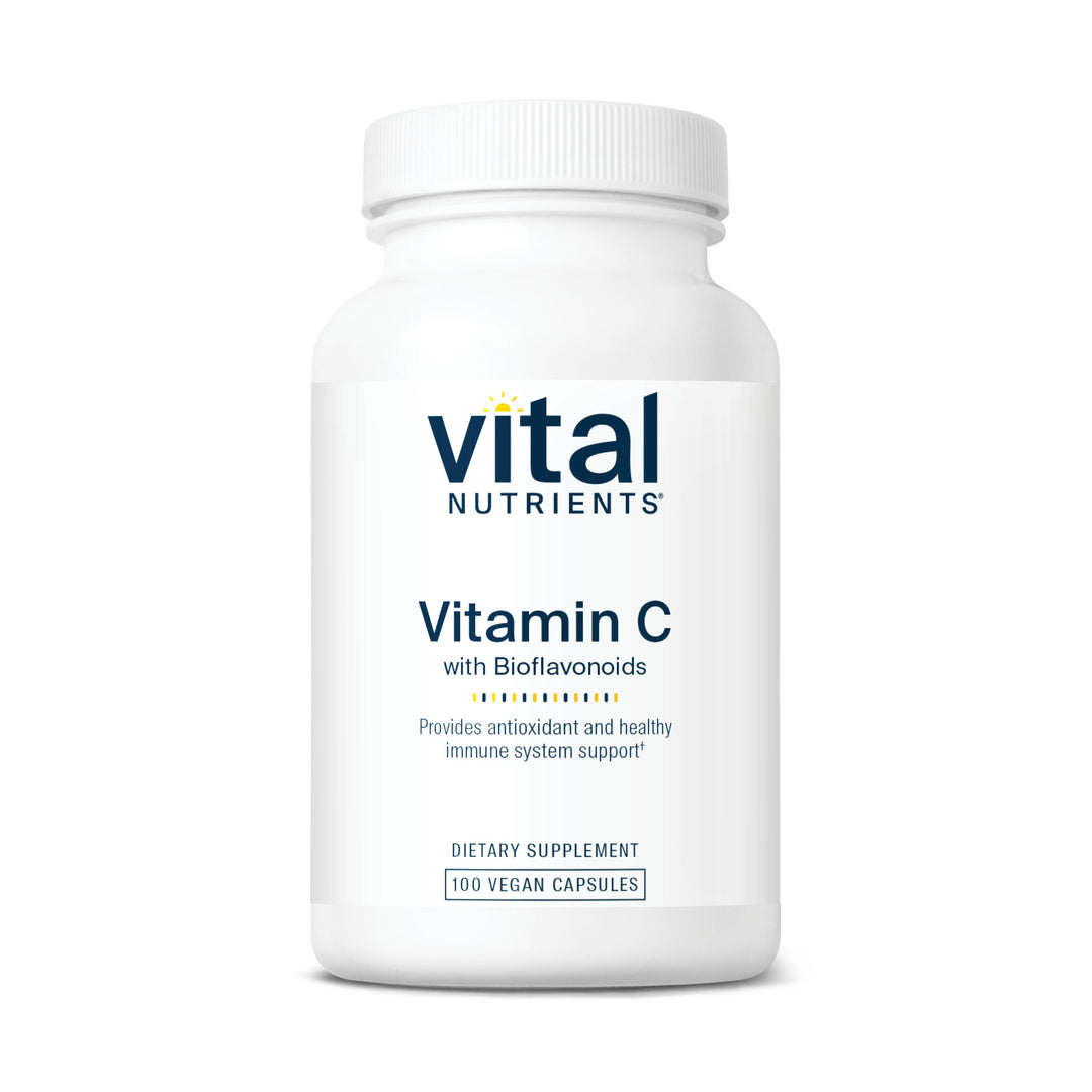 Vital Nutrients Vitamin C With Bioflavonoids 220 Capsules