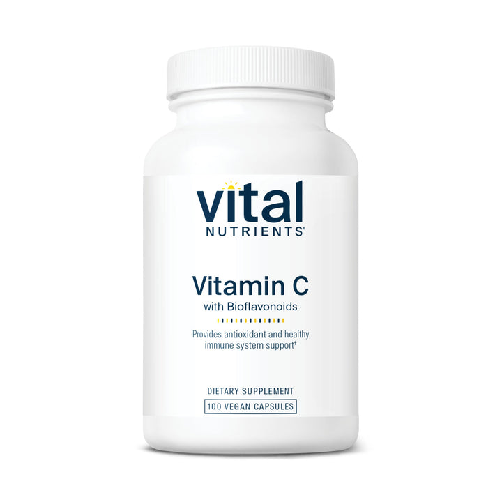 Vital Nutrients Vitamin C With Bioflavonoids 220 Capsules