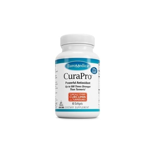 EuroMedica CuraPro 375mg 60 Softgels