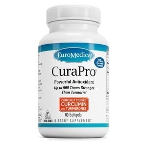 EuroMedica CuraPro 375mg 60 Softgels