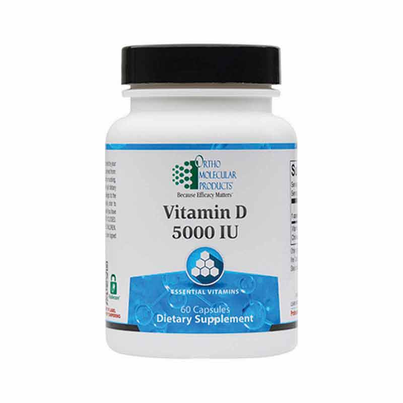 Ortho Molecular Vitamin D 5000 IU 120 Vcaps
