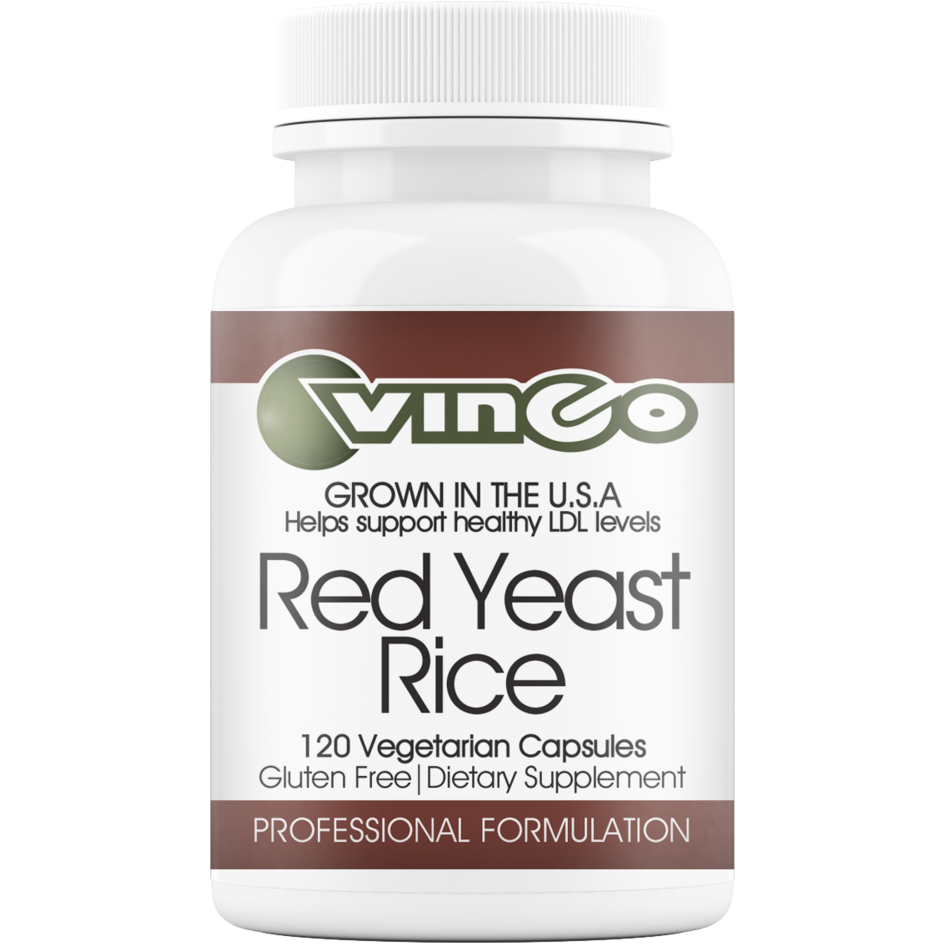 Vinco Red Yeast Rice (Rx) 600mg 120 Vcaps