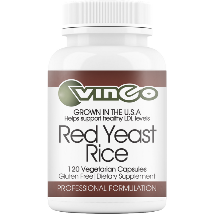 Vinco Red Yeast Rice (Rx) 600mg 120 Vcaps