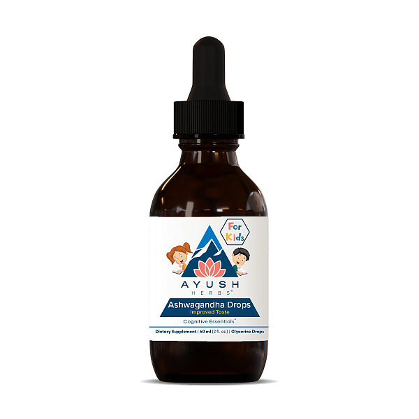 Ayush Herbs Ashwagandha Drops 2oz