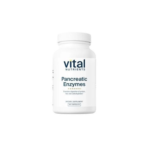 Vital Nutrients Pancreatic Enzymes 500mg 90 Capsules