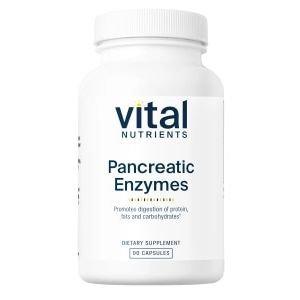 Vital Nutrients Pancreatic Enzymes 500mg 90 Capsules