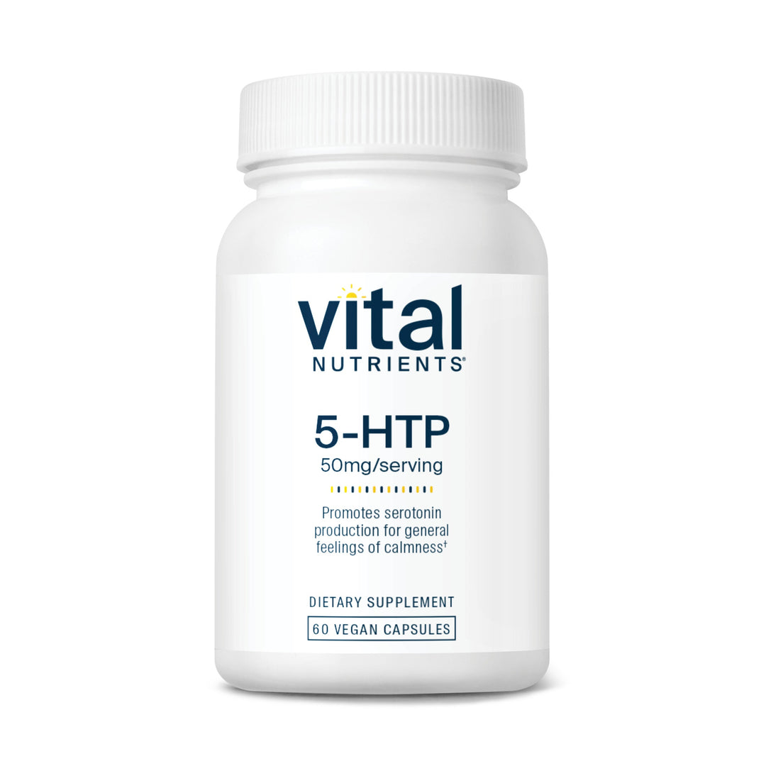 Vital Nutrients 5HTP 50mg 60 Vcaps -