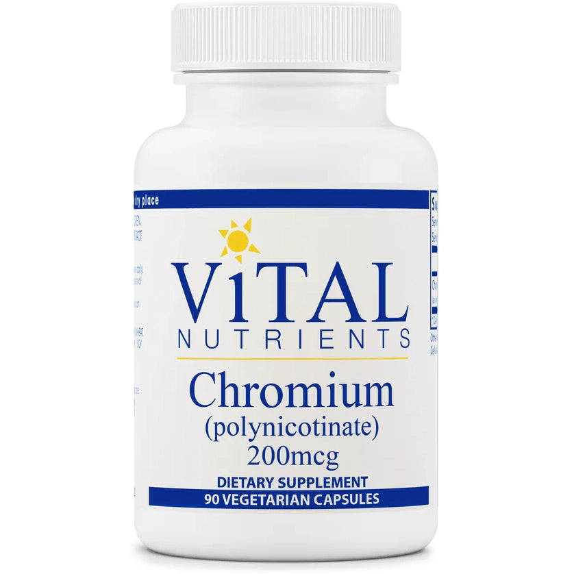 Vital Nutrients Chromium 200mcg 90 Vcaps