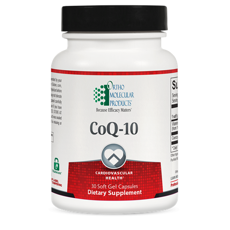 Ortho Molecular CoQ-10 100 mg 120 Capsules