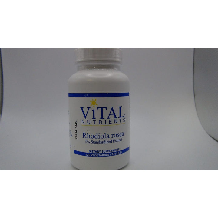 Vital Nutrients Rhodiola Rosea 3% 200mg 120 Vcaps