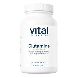 Vital Nutrients Glutamine 3400 mg 100 Vcaps