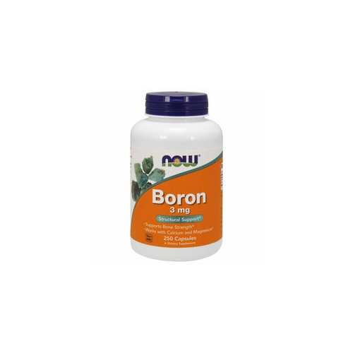 Now Foods Boron 3mg 250 Vcaps - 1412 - 2 Pack