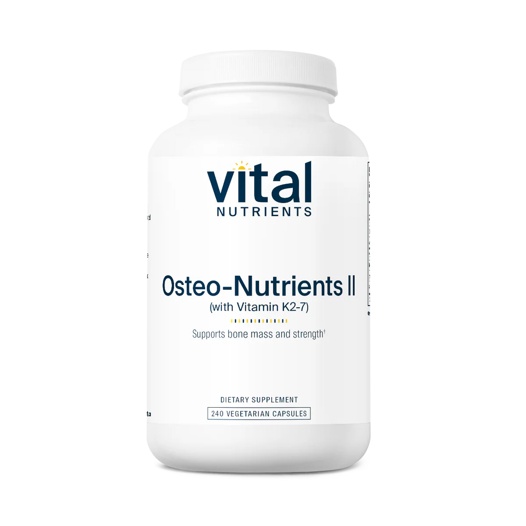 Vital Nutrients Osteo-Nutrients With Vitamin K2-7 180 Capsules