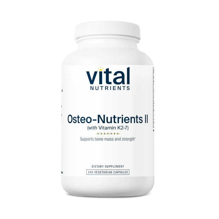 Vital Nutrients Osteo-Nutrients With Vitamin K2-7 180 Capsules