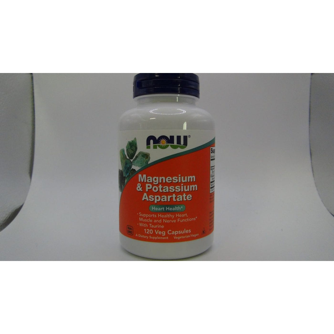 Now Foods Magnesium & Potassium Aspartate 120 Vcaps - 1320