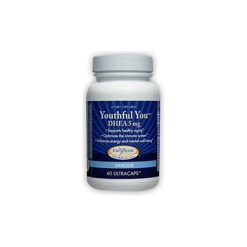 Enigmatic Therapy Youthful You DHEA 5 mg 60 Vcaps
