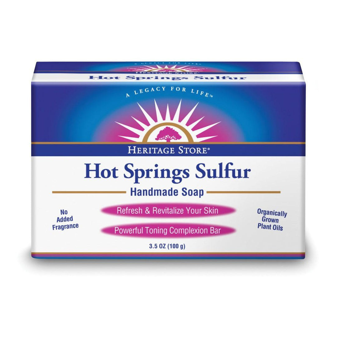 Heritage Hot Springs Sulfur Soap 3.5 Ounce