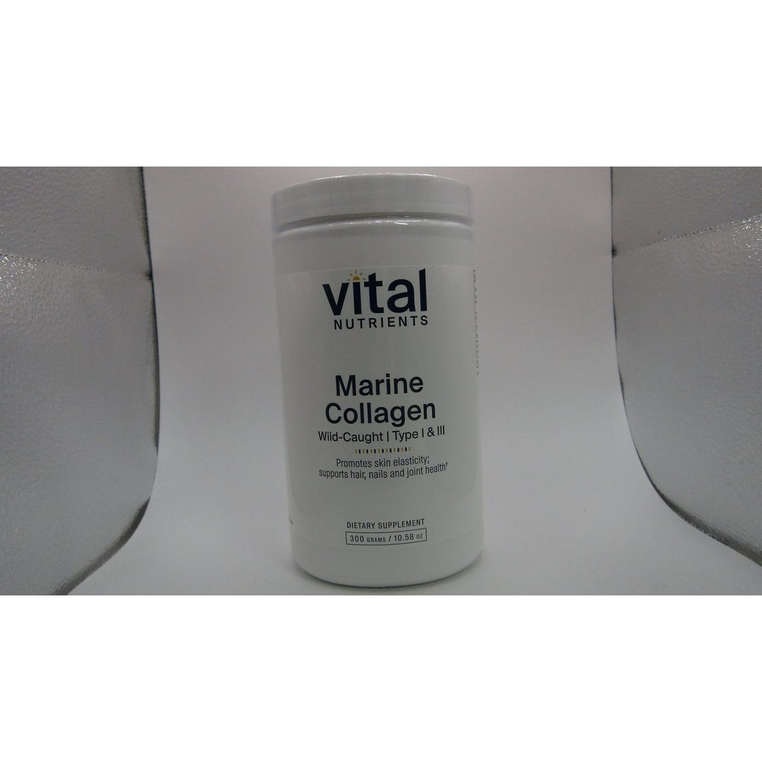Vital Nutrients Marine Collagen Type I & III 300 Grams 30 Servings