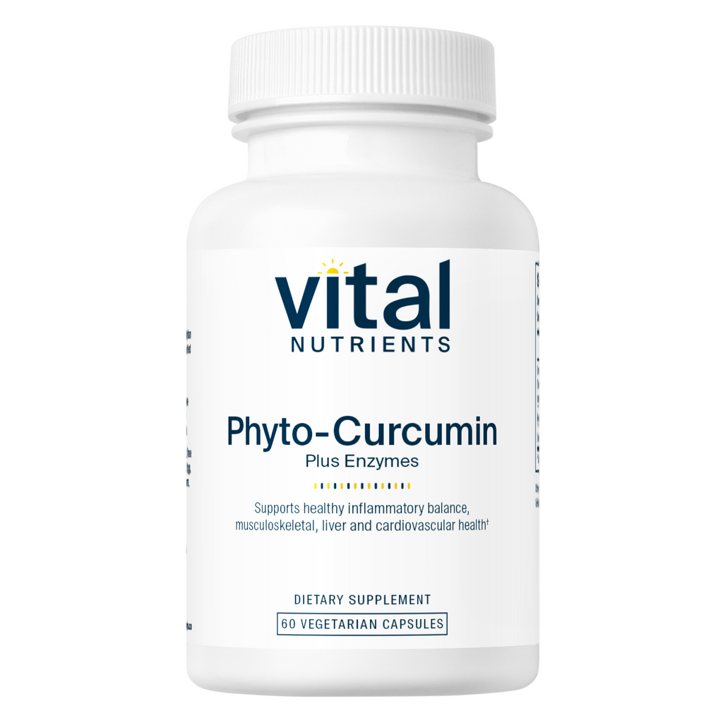 Vital Nutrients Phyto-Curcumin Plus Enzymes 60 Vcaps