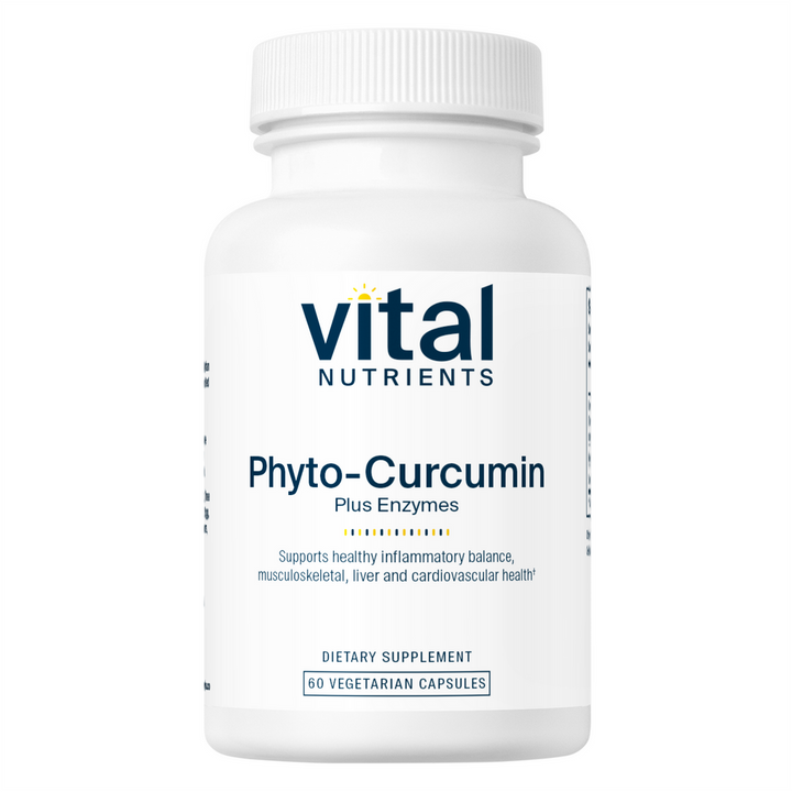 Vital Nutrients Phyto-Curcumin Plus Enzymes 60 Vcaps