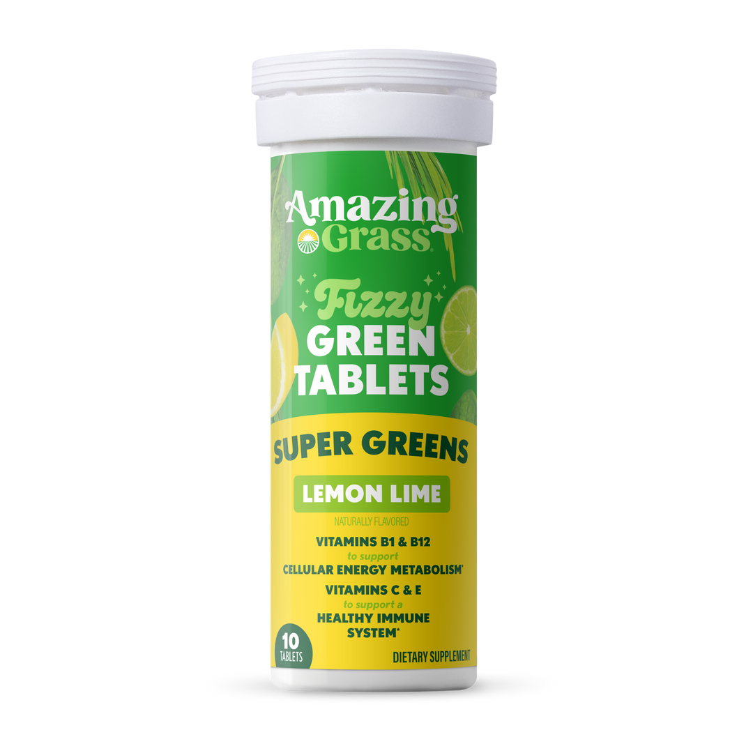 Amazing Grass Effervescent Lemon Lime 10 Servings
