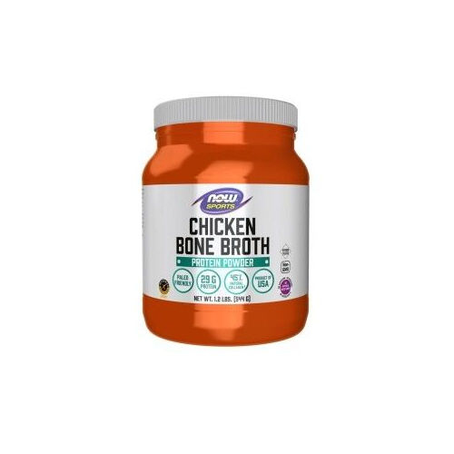 Now Sports Bone Broth Chicken Powder 1.2 Pounds - 1962