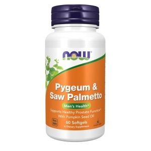 Now Foods Pygeum & Saw Palmetto 60 Softgels - 4728